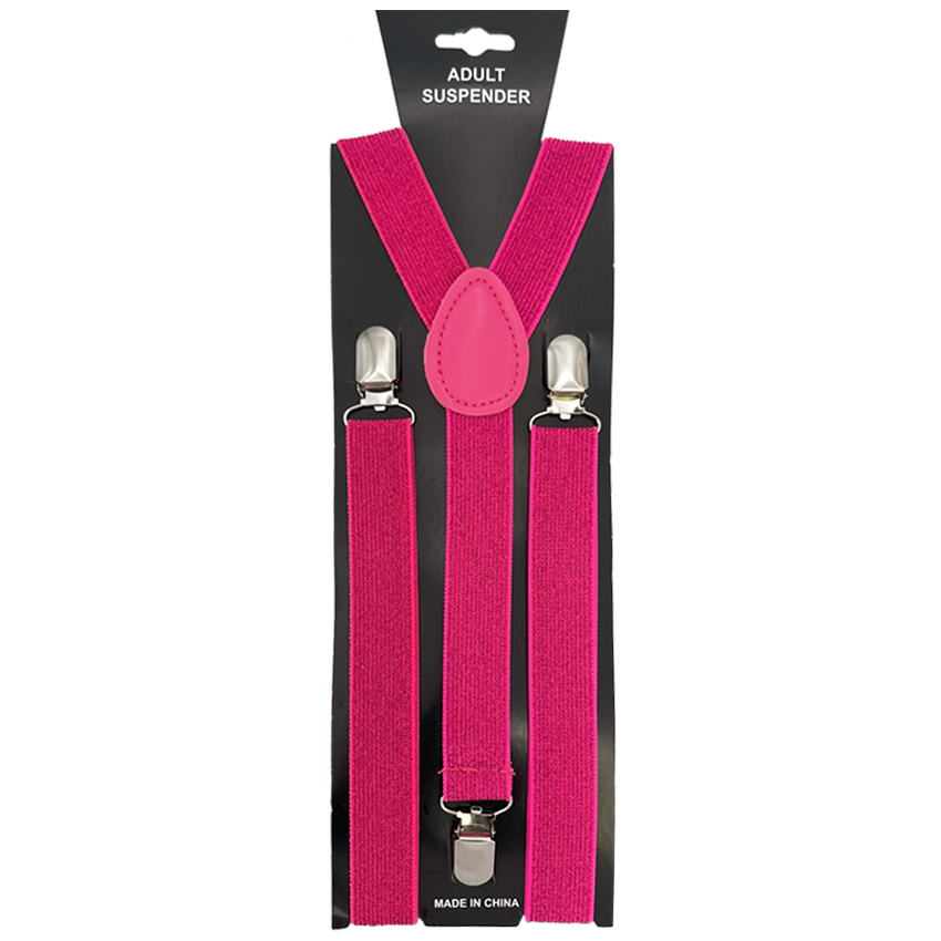 Glitter Pink Suspender