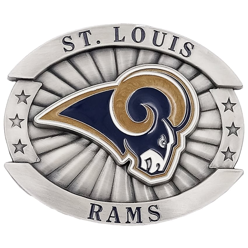 Belt Buckles with Golden Ram St Louis Design