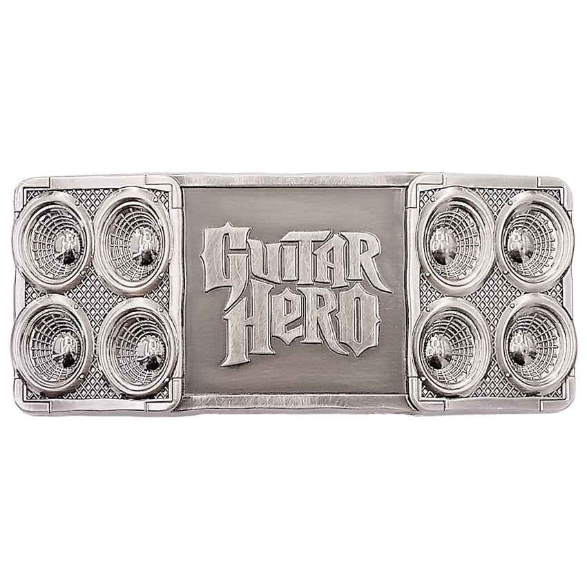 Rockin' Guitar Hero BELT BUCKLE