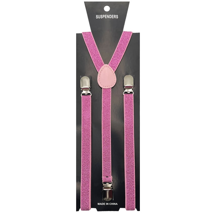 Pink Suspender for ADULT Men