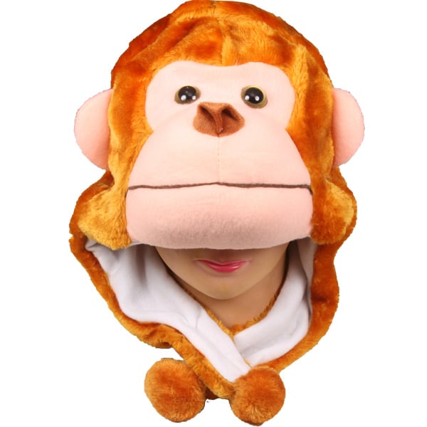 Monkey Animal Beanie Plush HATs