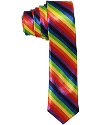 Rainbow Skinny TIE