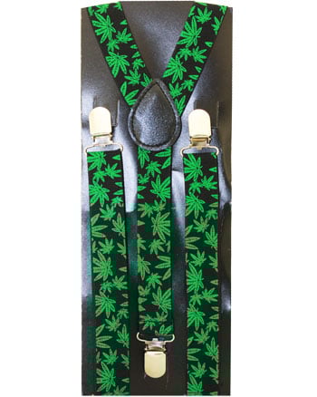 Green FlorAl Suspender