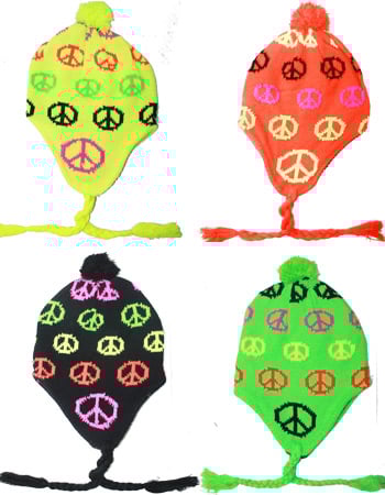Peacemaker Neon WINTER Chullo HAT