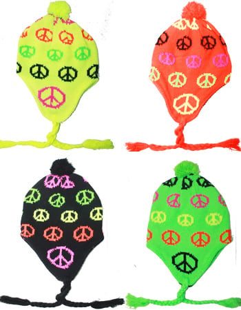 Peacemaker Neon Winter Chullo HAT