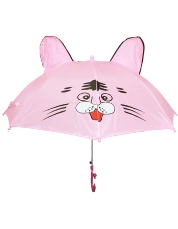 Safe & Fun Cat Kid UMBRELLA with Whistle