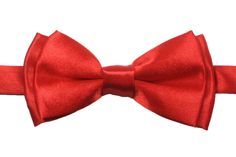 Kids Bowtie with Bright RED