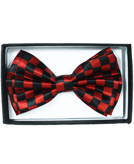 CheckeRED RED Bowtie