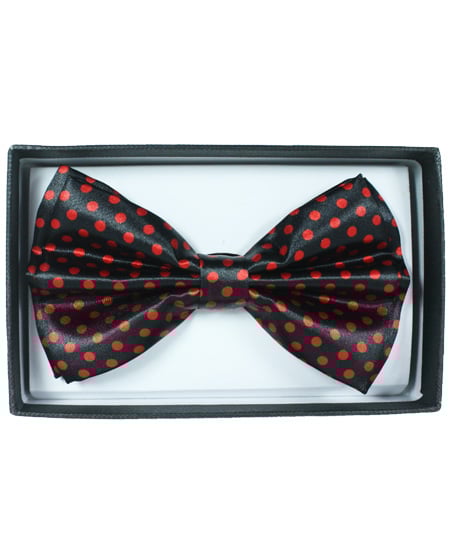 RED Polka Dot Bowtie