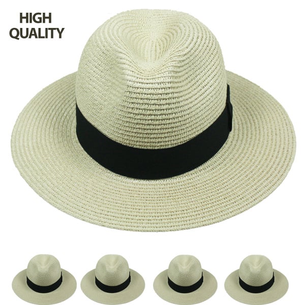 Beige Fedora HAT for Men