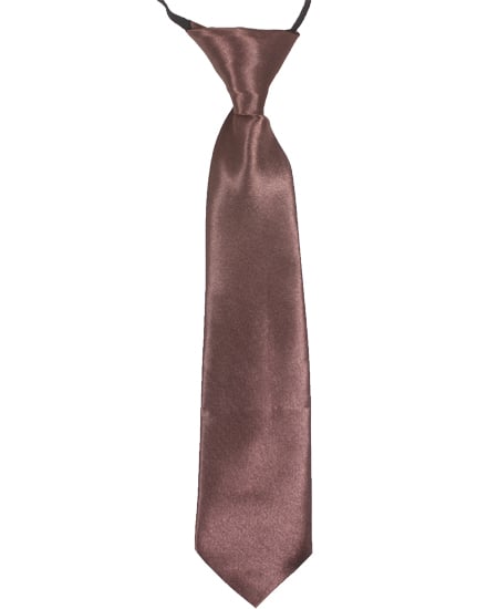 BROWN Kid Necktie
