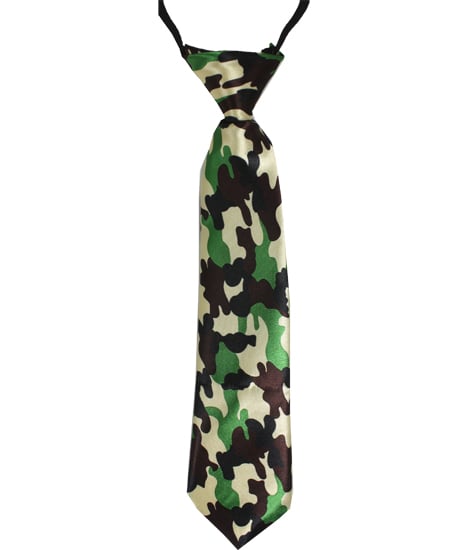 Military Regular CAMO Kid Necktie