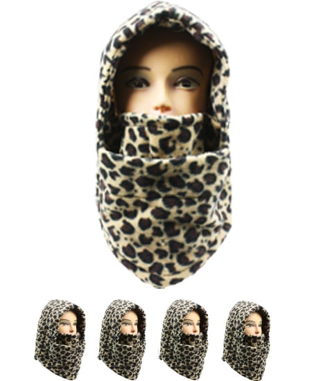 Leopard Pattern Balaclava Face Mask