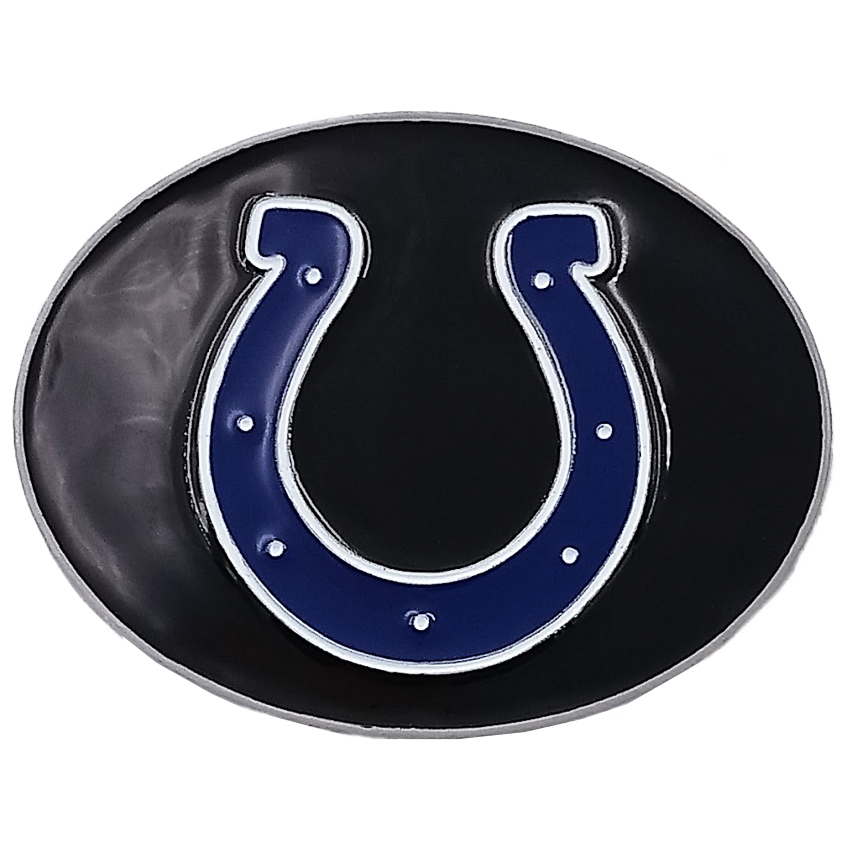 Indianapolis Colts BELT Buckle with Horseshoe Design