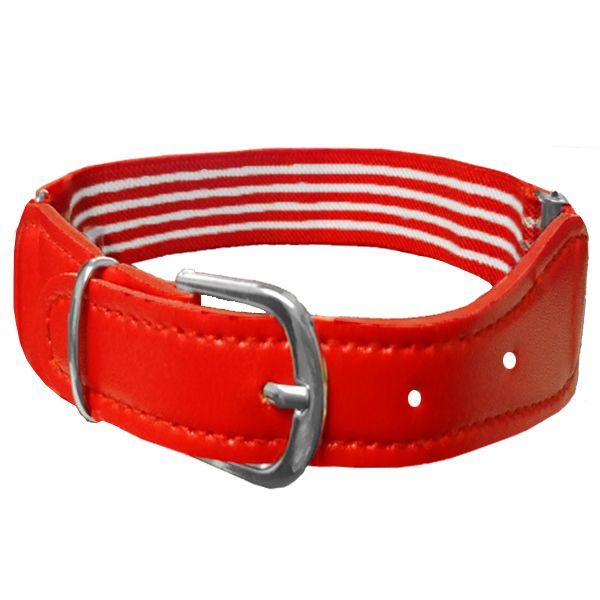 Stretch BELTs for Kids Red Striped design