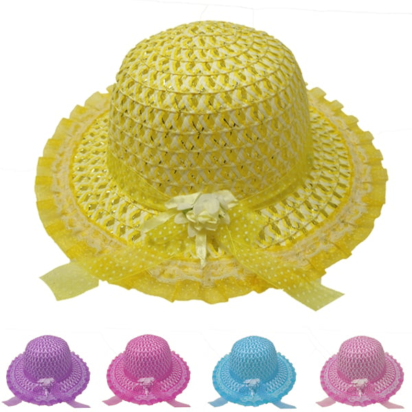 Soft & Beautiful Baby Girl Sun Protection HAT