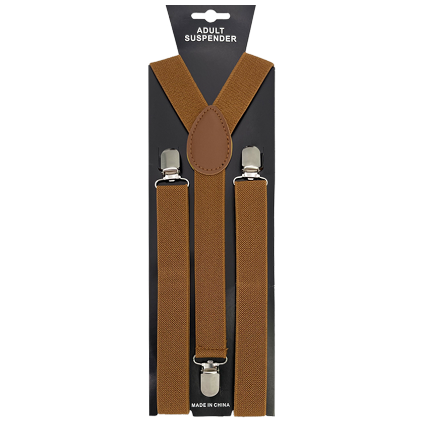  Light BROWN Suspender