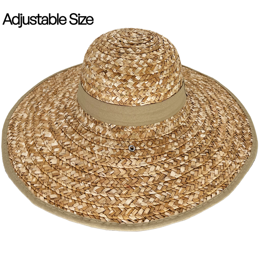 Summer HATS for Men with Cream Band - Adjustable Size