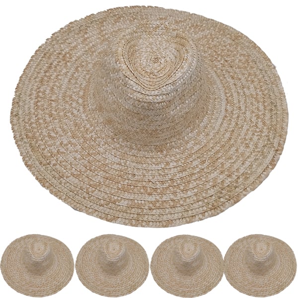 Natural Palm Straw Summer Sun HAT for Men - Wide Brim HAT