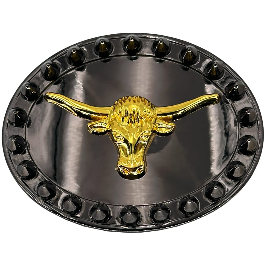 Oversize Bull Buckle