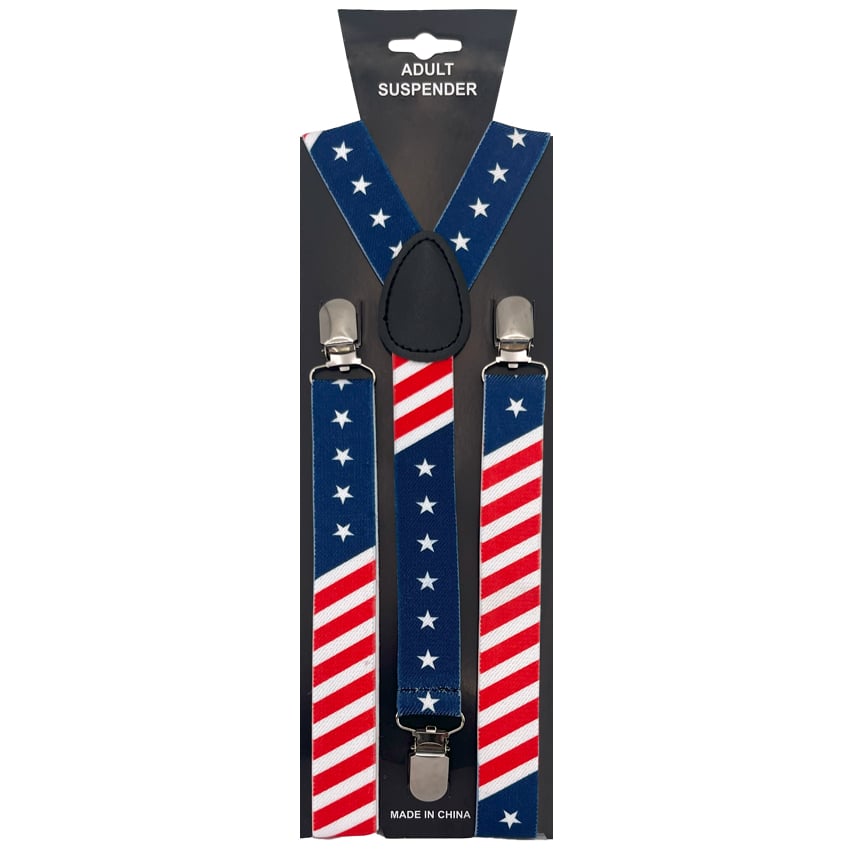 Big USA Flag SUSPENDER