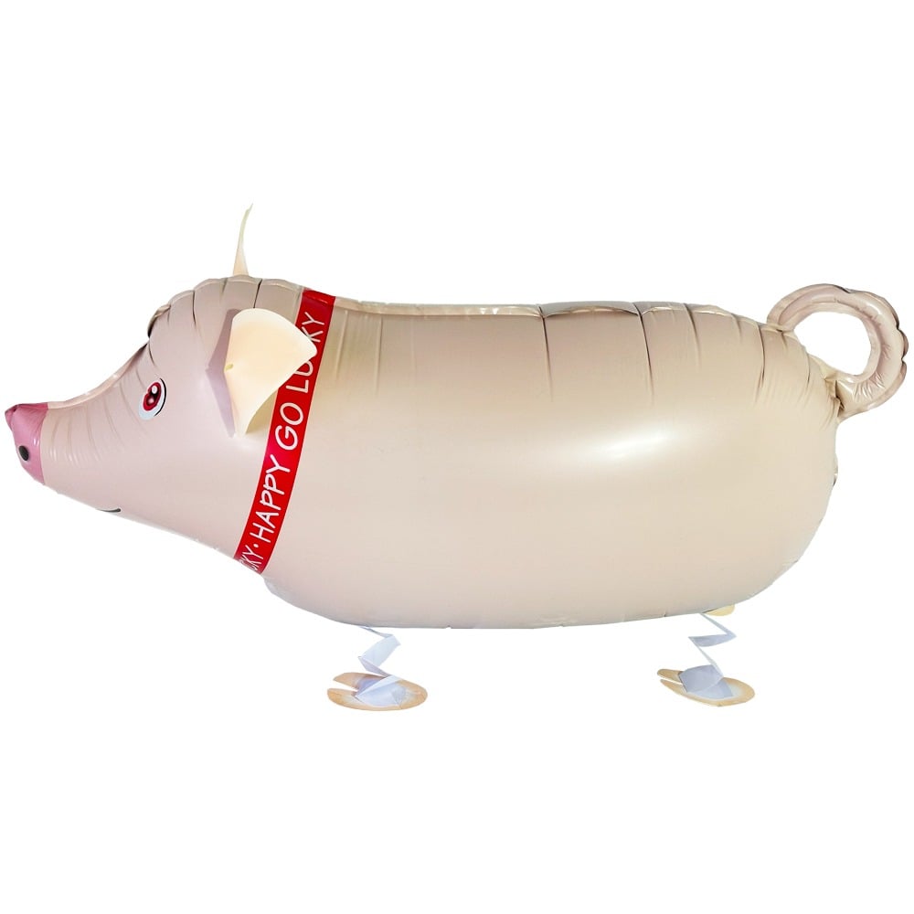 Cute Pig Pet Walking BALLOONs | 10 Pcs
