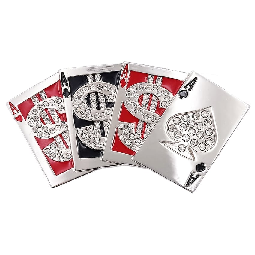 PLAYING CARDS Belt Buckles