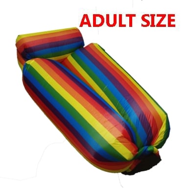 AIR Lounge Rainbow for Camping and Beach Activities