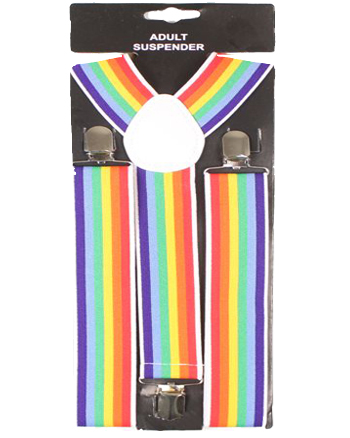 Rainbow 1.5 Inch Wide SUSPENDERS