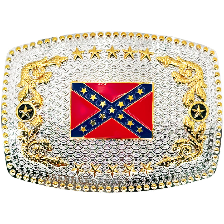 Rebel Flag BELT Buckle