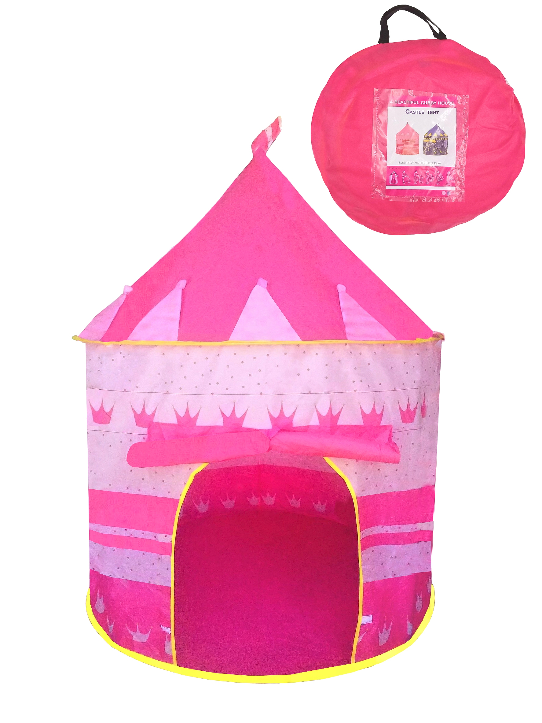 Pink Kid Castle TENT