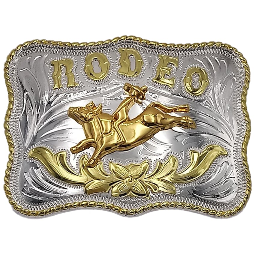 Rodeo Bull BELT BUCKLE