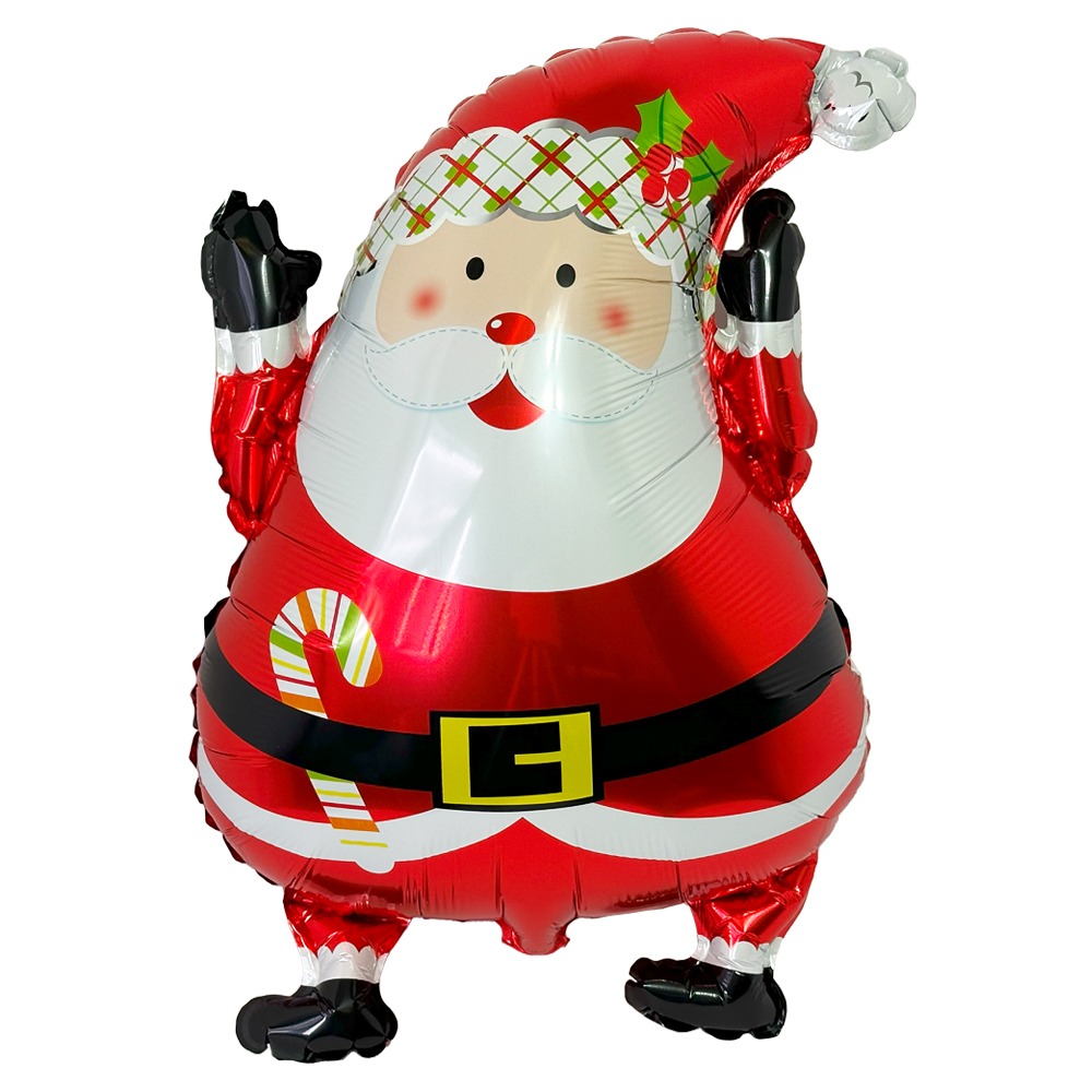 Santa Claus Flying Foil Balloons | 50 pcs