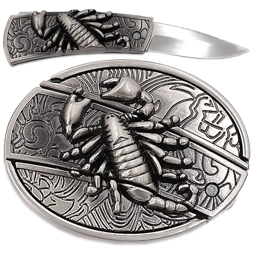 Scorpion KNIFE Belt Buckle