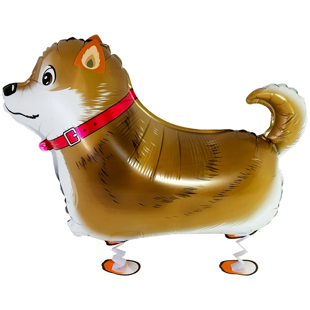 Shiba Inu Dog Pet Walking BALLOONs | 10 Pcs