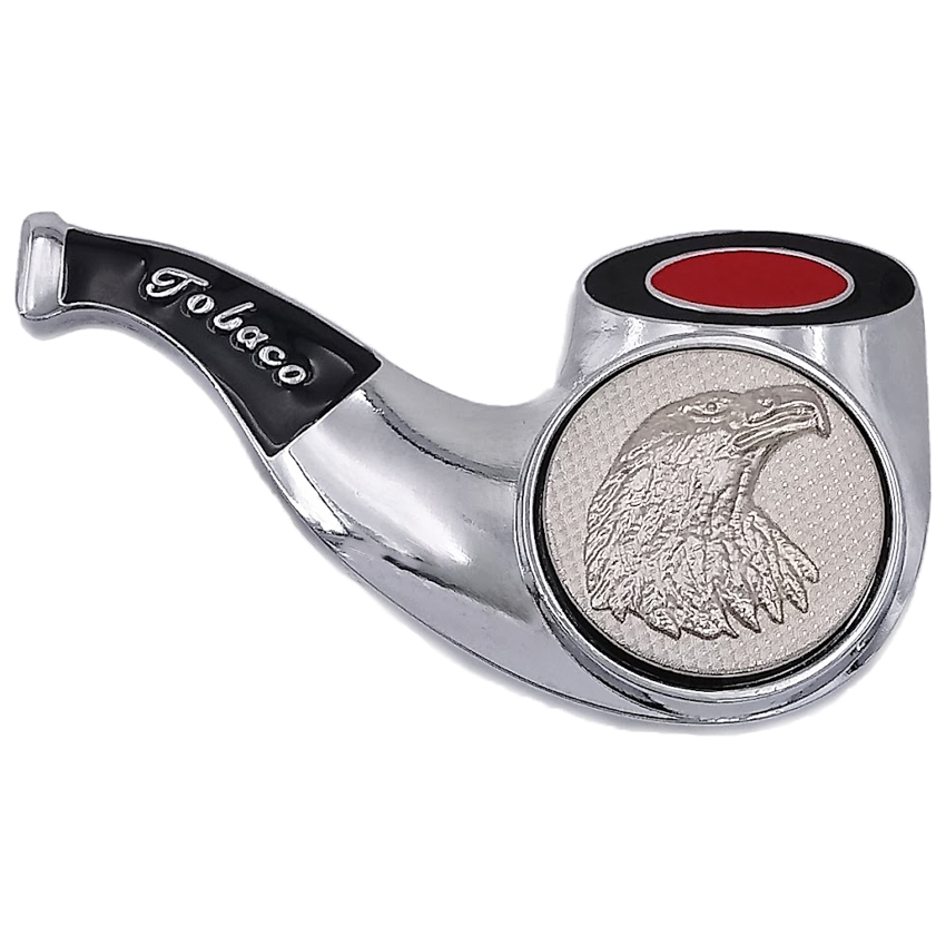 Tobacco Pipe Eagle BELT Buckle