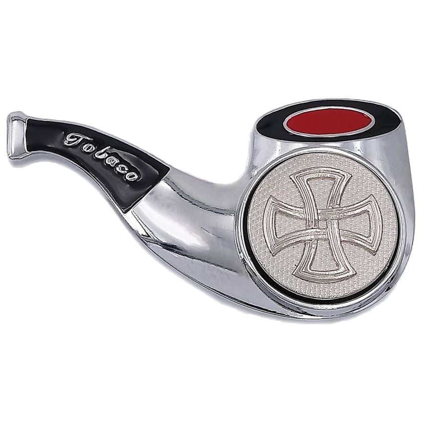 Tobacco PIPE Cross Belt Buckle