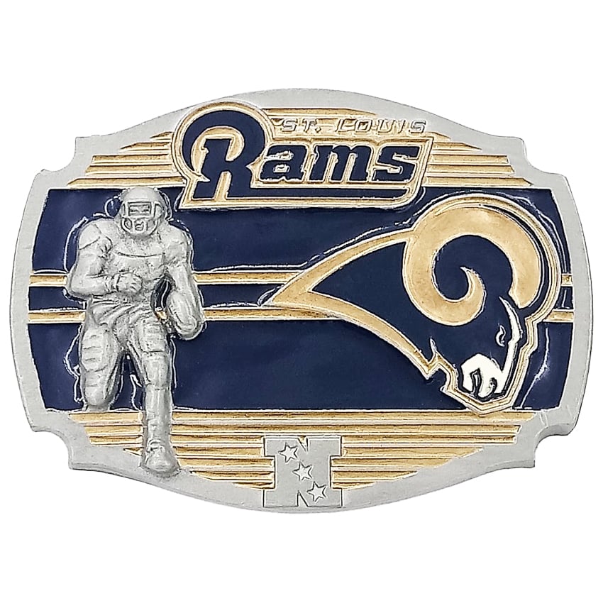 St Louis Rams Belt Buckle