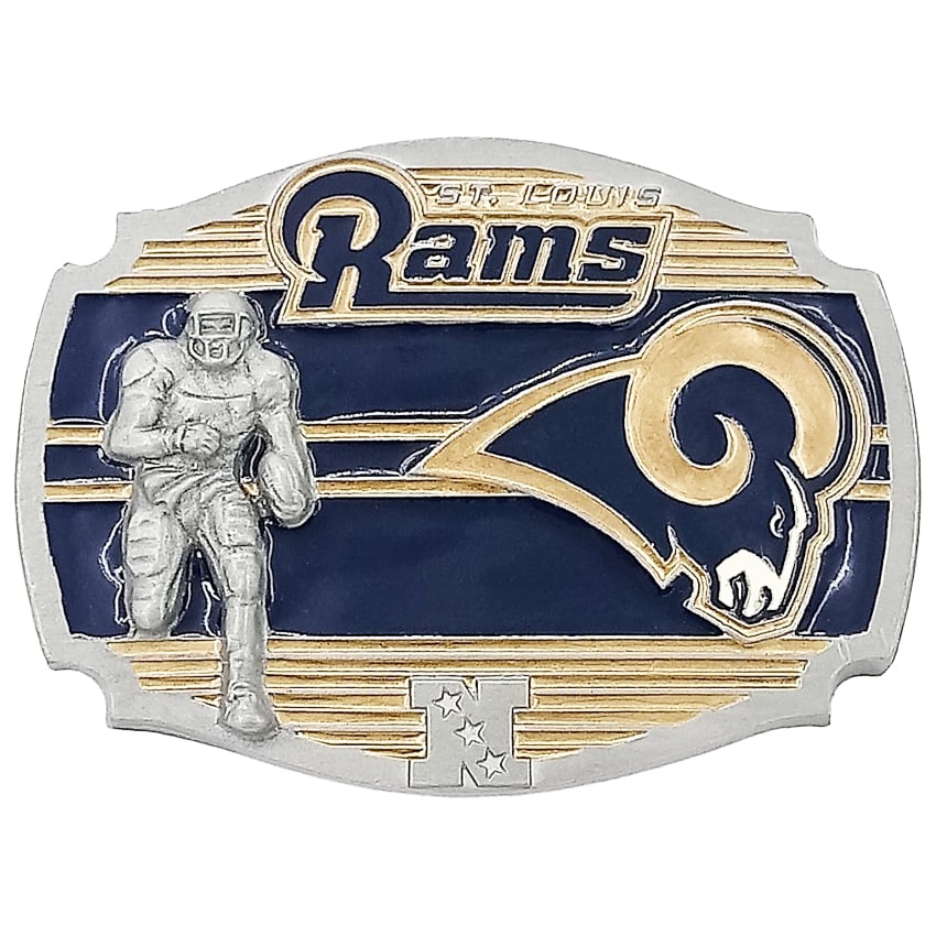 St Louis Rams BELT Buckle