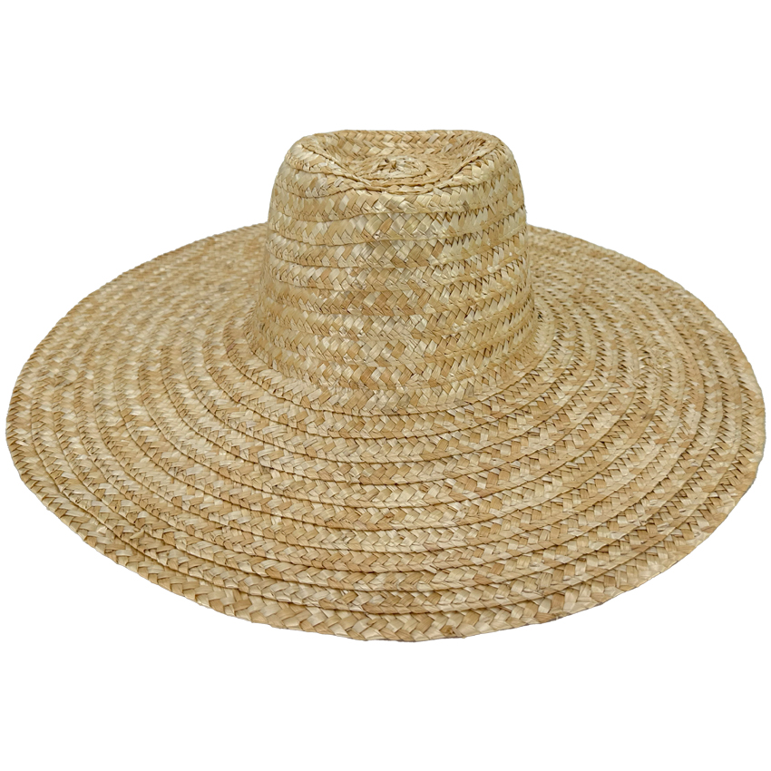 Wide Brim STRAW Summer HATs for Men - Large Brim 
