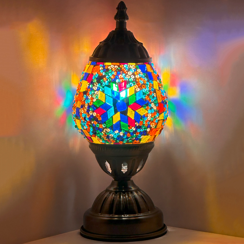 Sunlight FLOWER Turkish Mosaic Lamp - Without Bulb