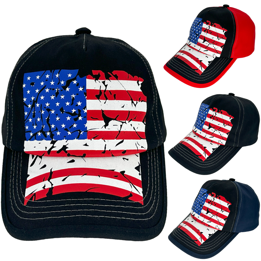 American FLAG Pattern Baseball Cap