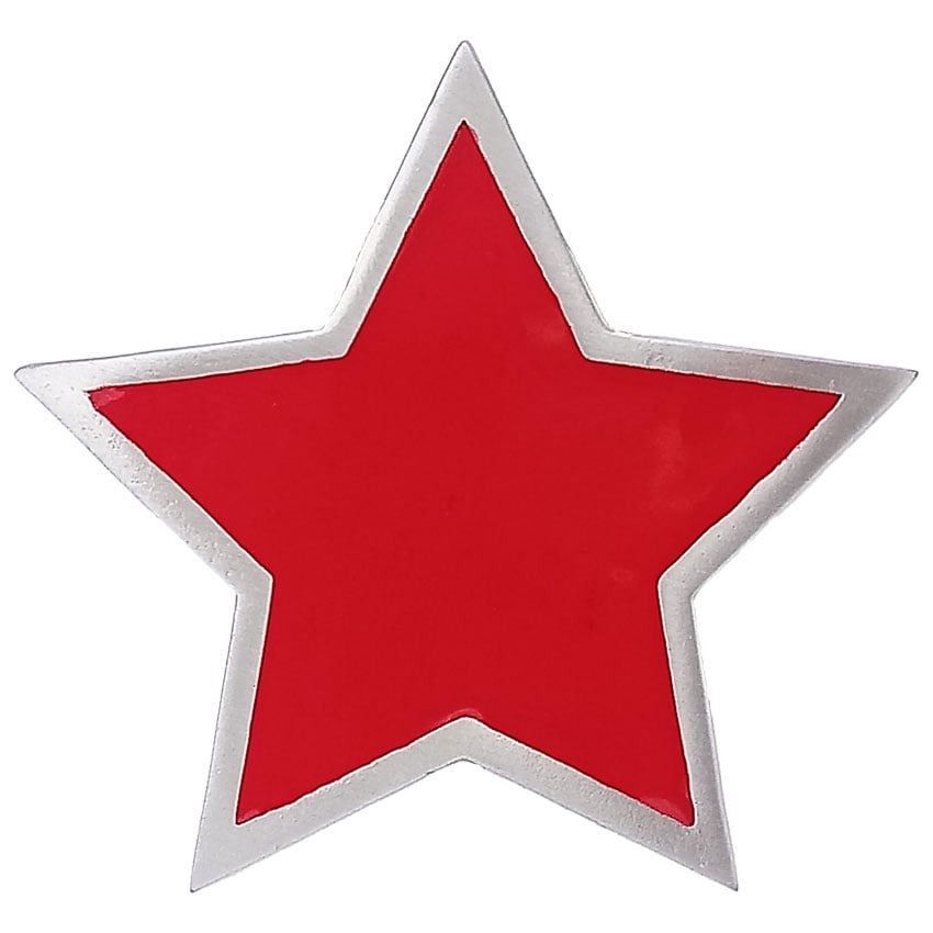 Red Star Belt Buckle