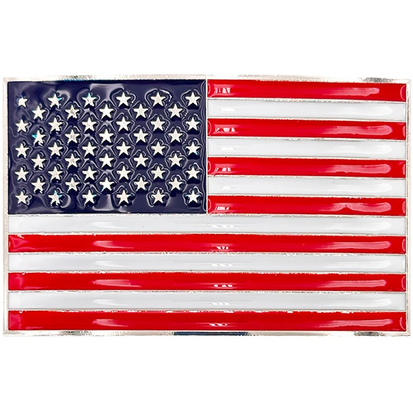 USA FLAG Belt Buckle