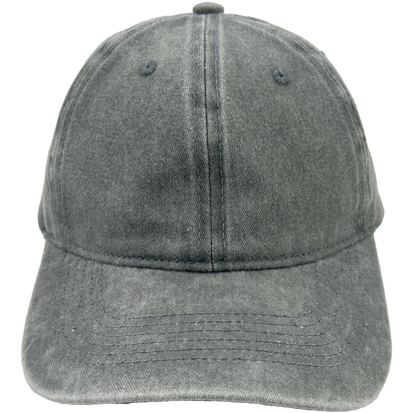 Gray CAPS - Blank Vintage Dad Baseball Hats