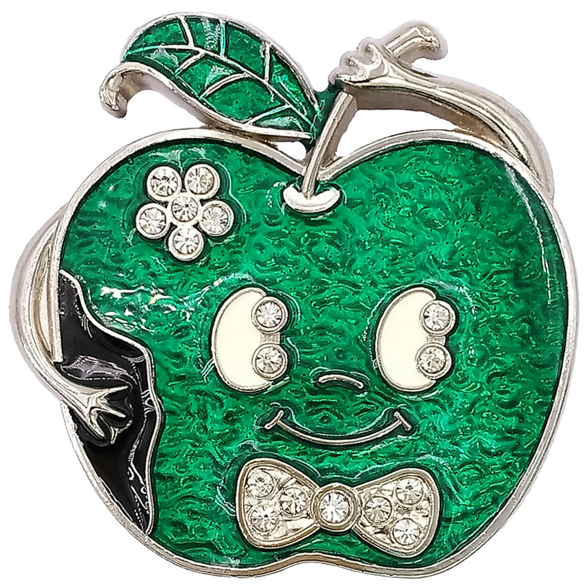 Green Apple BELT BUCKLE