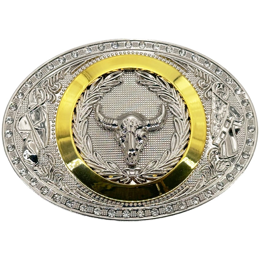 Huge Bull BELT BUCKLE