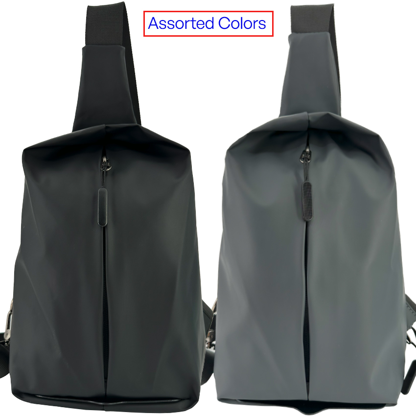 Crossbody Sling BAGs for Men and Women - Assorted Colors