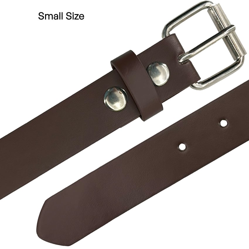 Kids LEATHER Belts Quality Brown for Kids Small size