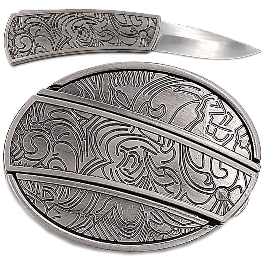 Unique Design Plain Knife BELT Buckle